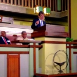 David Orr at 50th Anniversary Freedom Summer Teach-in at Unity Temple in Oak Park 19 October 2014